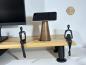 Preview: iPhone Halterung Mooreiche 360°