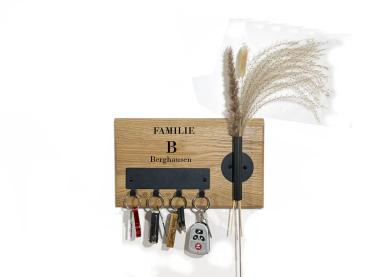 Preview: Schlüsselbrett Familie Name