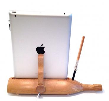Dockingstation Holz, Apple iPad 2 u. iPhone 4, 4s, Ladestation