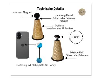 iPhone magnetischer Halter 360°