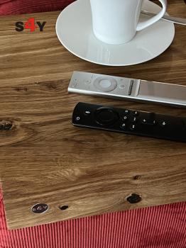 Preview: SOFAABLAGE “Kaffee-Coffee” Eiche RUSTIKAL