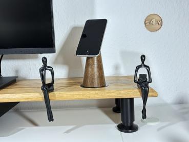 iPhone Halterung Mooreiche 360°