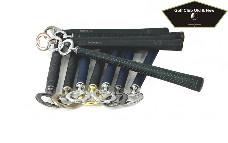 FLASCHENÖFFNER, KAPSELHEBER VINTAGE MIT GOLFGRIFF