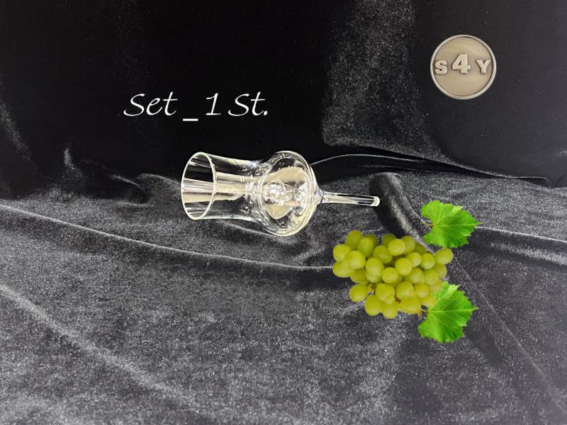 Grappaglas ohne Fuß zum Einstecken in Sand oder Halterungen