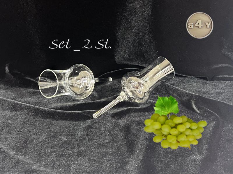 Grappaglas ohne Fuß zum Einstecken in Sand oder Halterungen