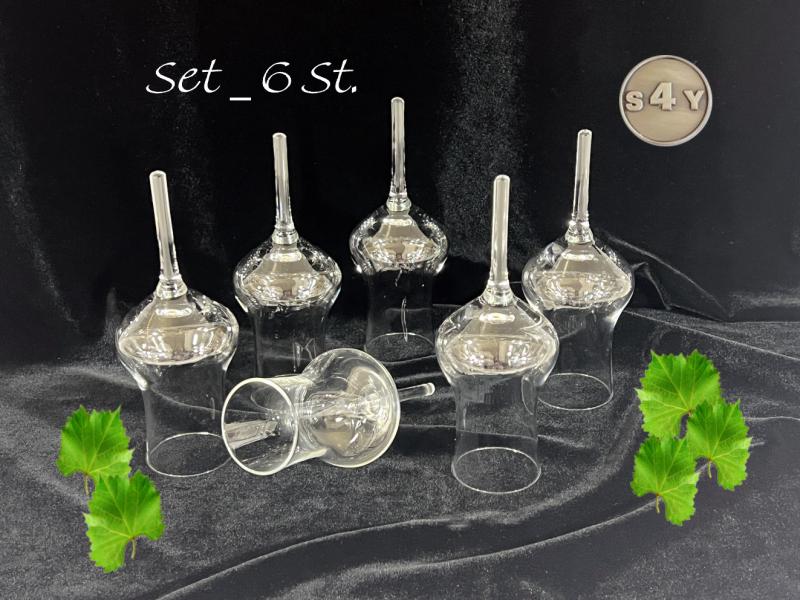 Grappaglas ohne Fuß zum Einstecken in Sand oder Halterungen