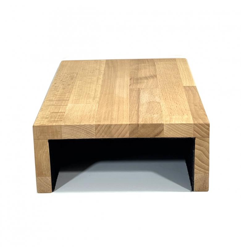 SOFAABLAGE “Kaffee-Coffee” BUCHE MASSIV-HOLZ,